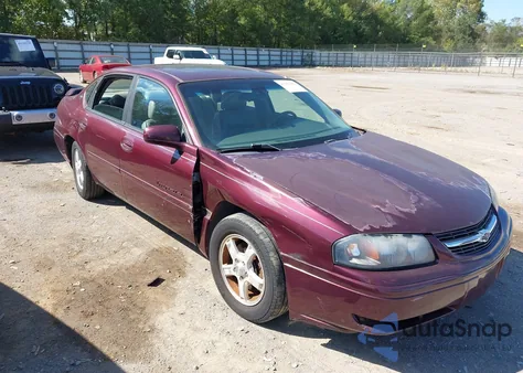 2004 Chevrolet Impala Ls из США, поврежденный, VIN 2G1WH52K449422890
